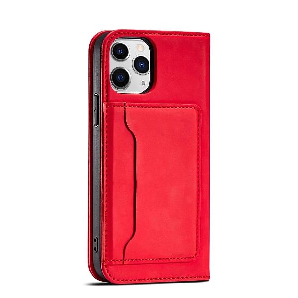 Etui Card Braders Case do iPhone 12 Pro czerwony