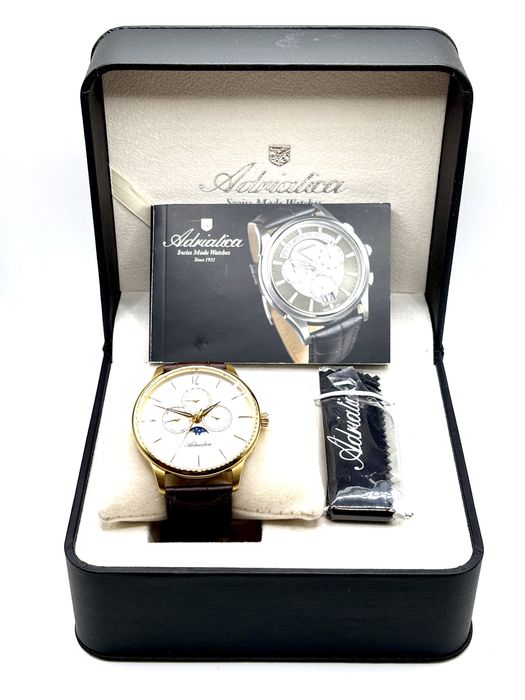 Zegarek  Męski ADRIATICA A8269 Classic SWISS MADE