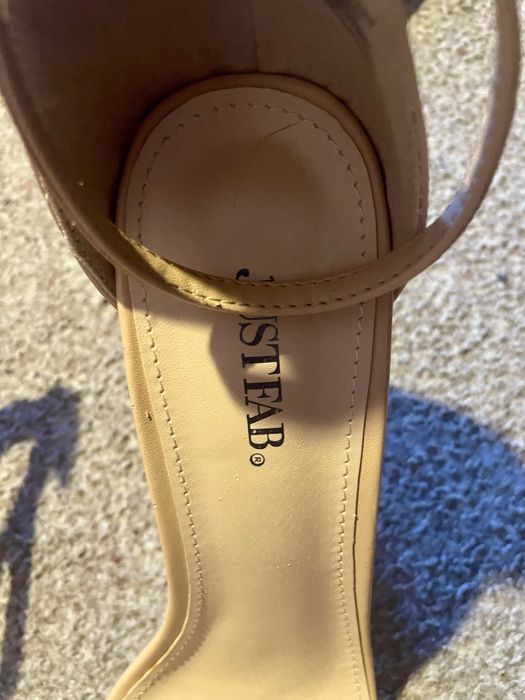 JustFab Sandały US12 44 na stopy 28,5 cm