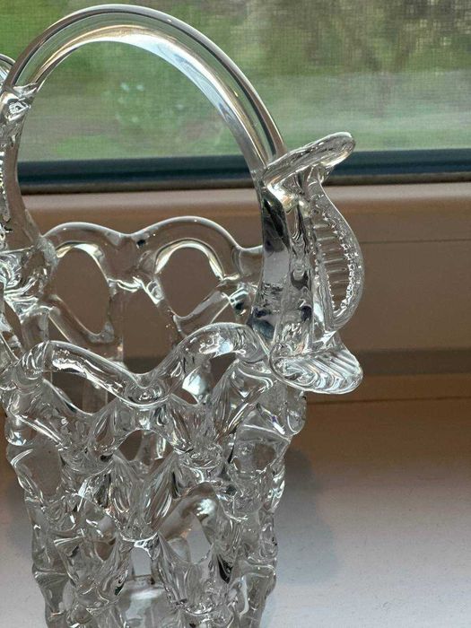 Декоративна скляна ваза