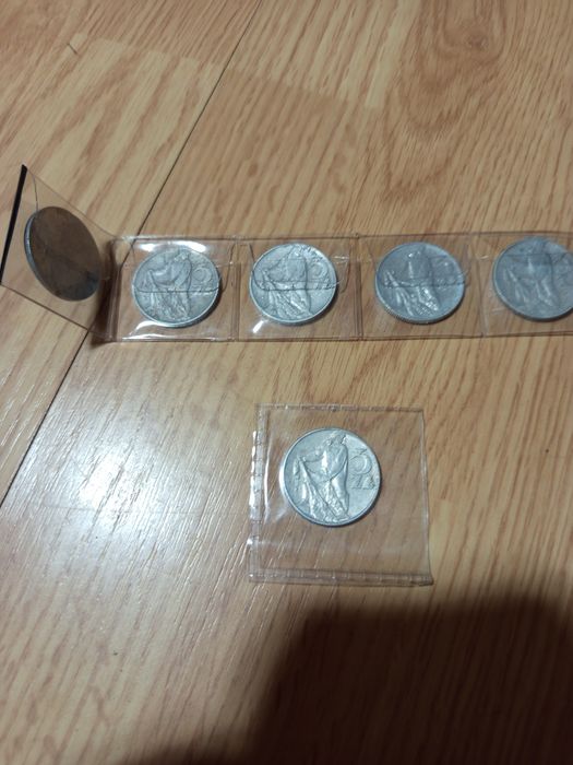 Monety 5 złoty rybak 1958 rok