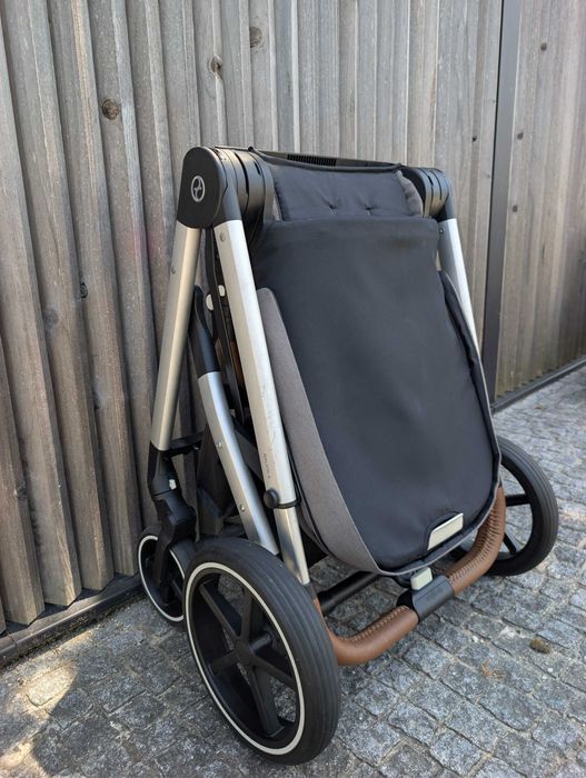 Carrinho Bebé Cybex Balios S Lux Gold — Soho Grey