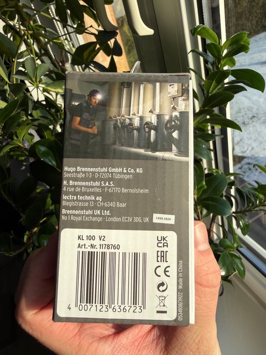 BRENNENSTUHL  LED czołówka akumulatorem 30H 100M IP44 USB
