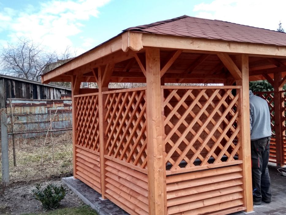 Wiaty. Altanki. Altany. 3.5 m. 3.5m
