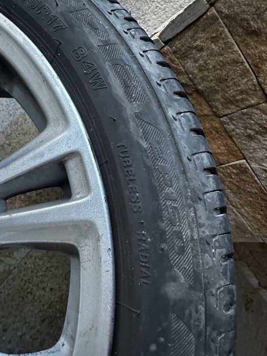 Opony + felgi aluminiowe + czujniki Ford 205/45 R17