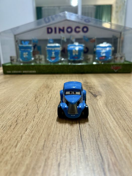 Auta Cars Disney Pixar Mattel Hot Rod River Scott