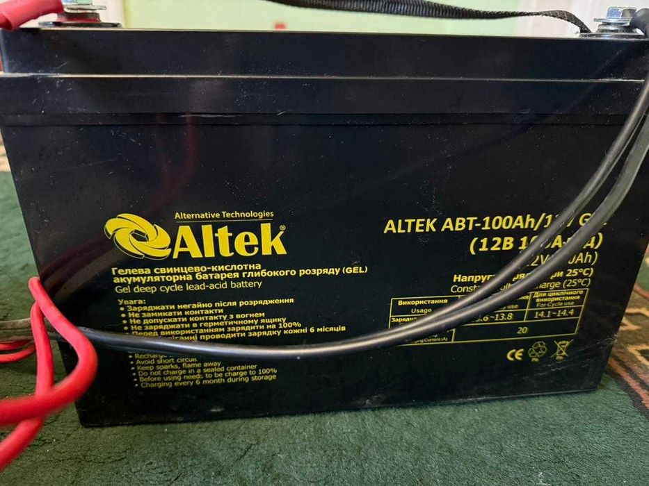 кмп. інвертор  AXEN.IA-800 + акумулятор ALTEK ABT-100-12-GEL