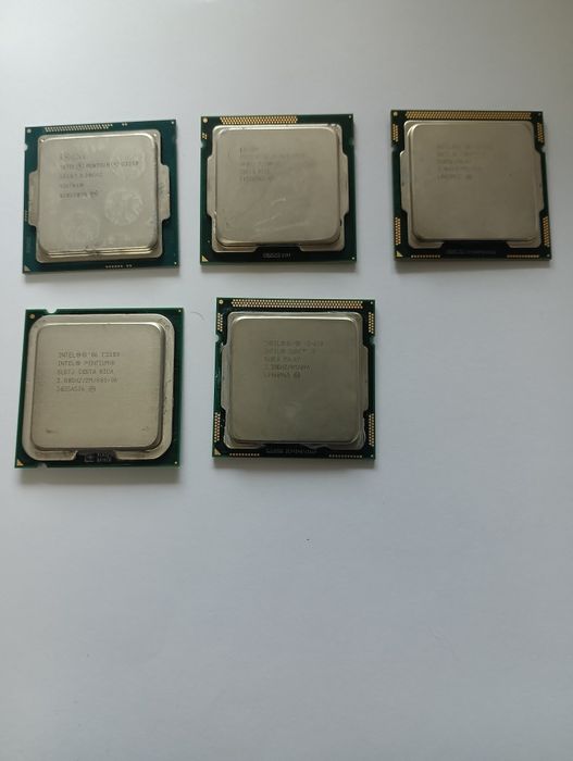 5 processadores intel