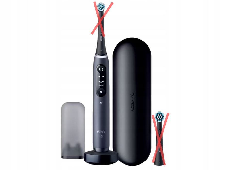 Oral-B iO 7 czarna po zwrocie, bez końcówek