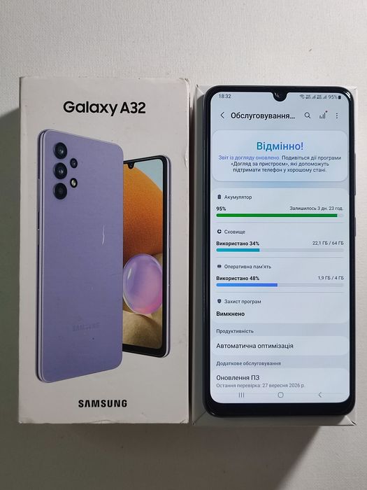 Samsung Galaxy A32, 4/64Gb, NFC