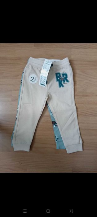 Spodnie dresowe chłopięce 2-pack