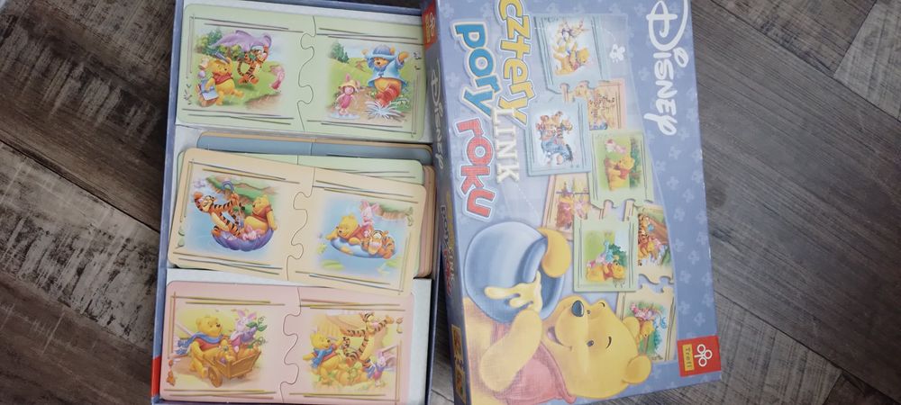 Gra Kubuś Puchatek cztery pory roku