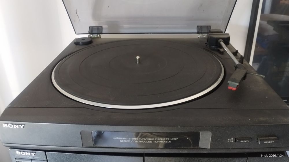 Wieża Sony LBT-D309 + pilot nie działa CD i kasety