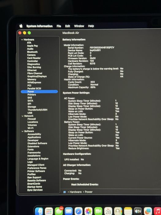 Macbook Air M3 256/8 - 13”