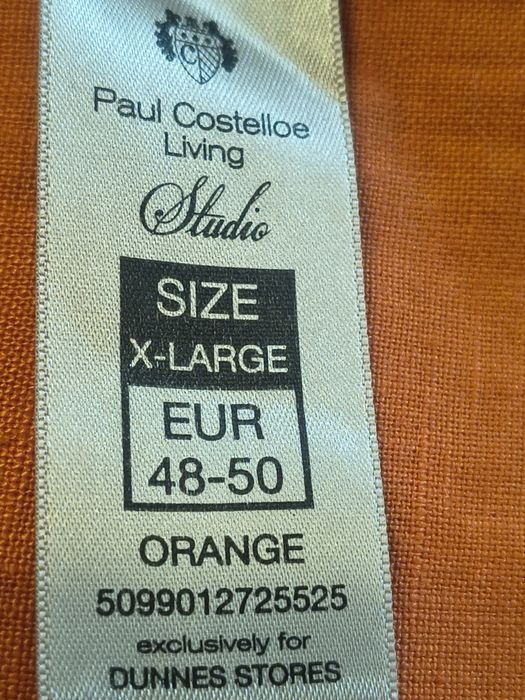 Lniana tunika Paul Costelloe Living roz XXL 48-50