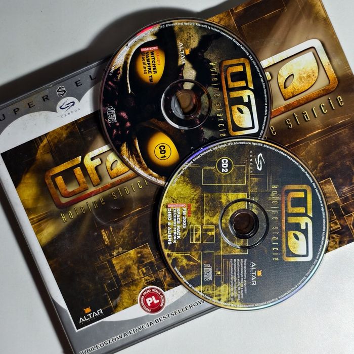 Gra Pc - Ufo Kolejne Starcie 2x Cd Pl Pc