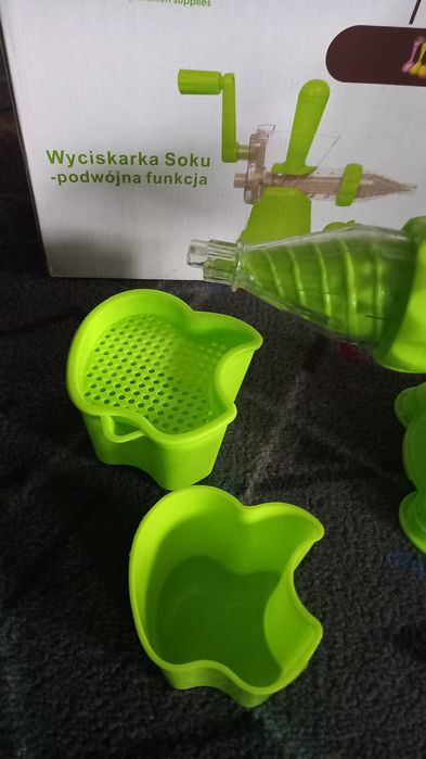 Ręczna wyciskarka do soku podwójna funkcja