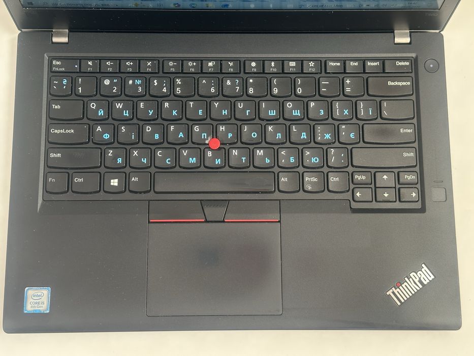 Тонкий компактний ноутбук Lenovo ThinkPad T480/14”/256GB/1920*1080 /