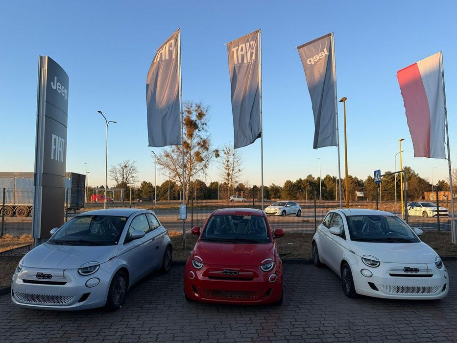 Fiat 500 Fiat 500 1.0MT 65KM TORINO, Kolor metalizowany Niebieski,