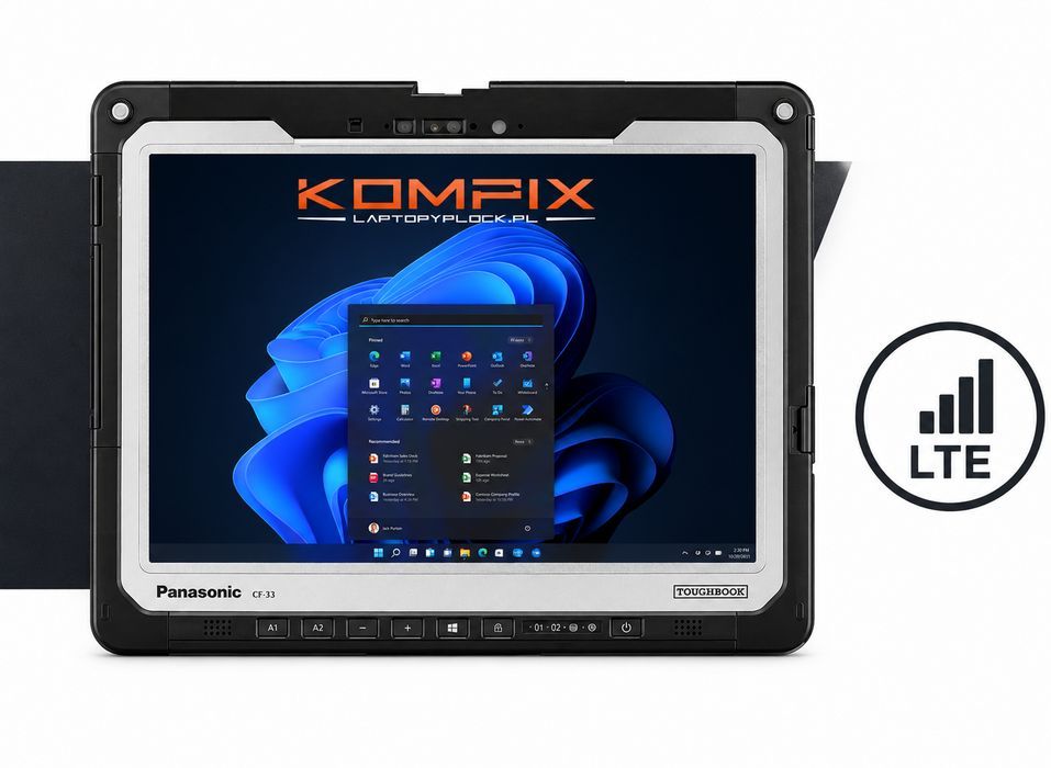 Tablet Panasonic CF-33 i5-7300 8/256 SSD do Warsztatu +2x BAT |Win11 + LTE