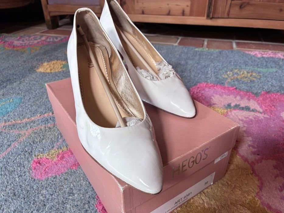 Buty do ślubu. HEGO'S. rozm. 40 Kraków, tanio