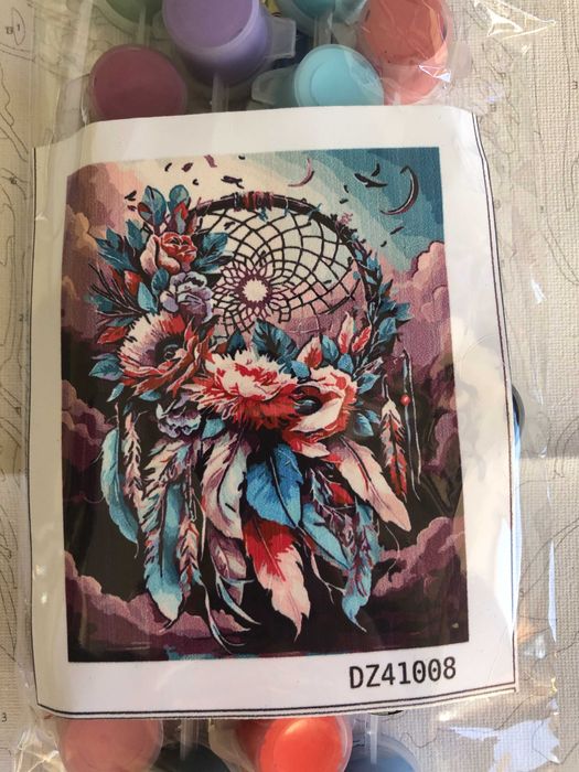 Tela de pintura acrílica nova