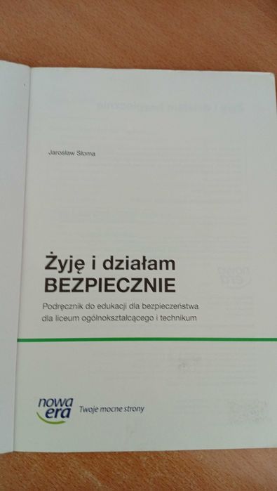 Żyję i działam BEZPIECZNIE klasa 1