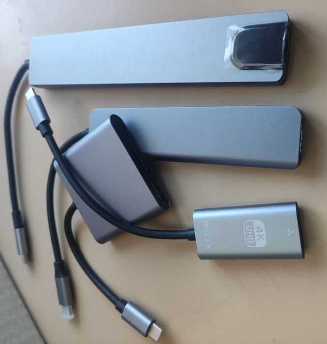 Хаб адаптер переходник USB type-C HDMI ноутбук macbook мак смартфон ТВ