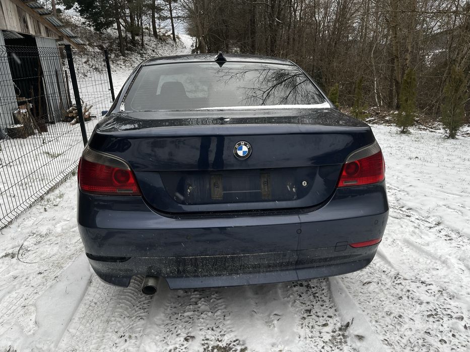 Czesci bmw e60 3.0 m57 intercooler orientblau metalic