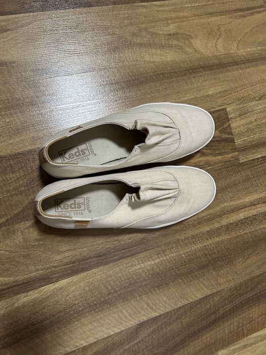 Tenisówki beżowe Keds Triple Origami rozmiar 39