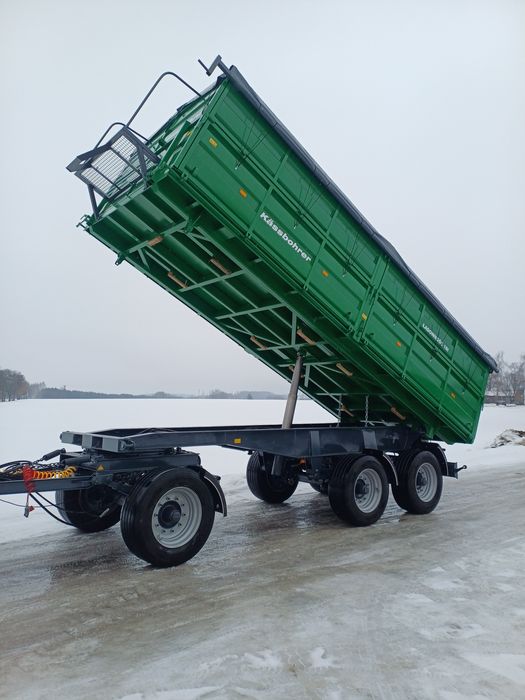Przyczepa wywrotka na 3 strony 18 ton 3 osiowa 24 t dmc kassbohrer hw