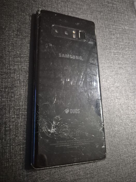 Samsung Note 8 uszkodzony ekran działający