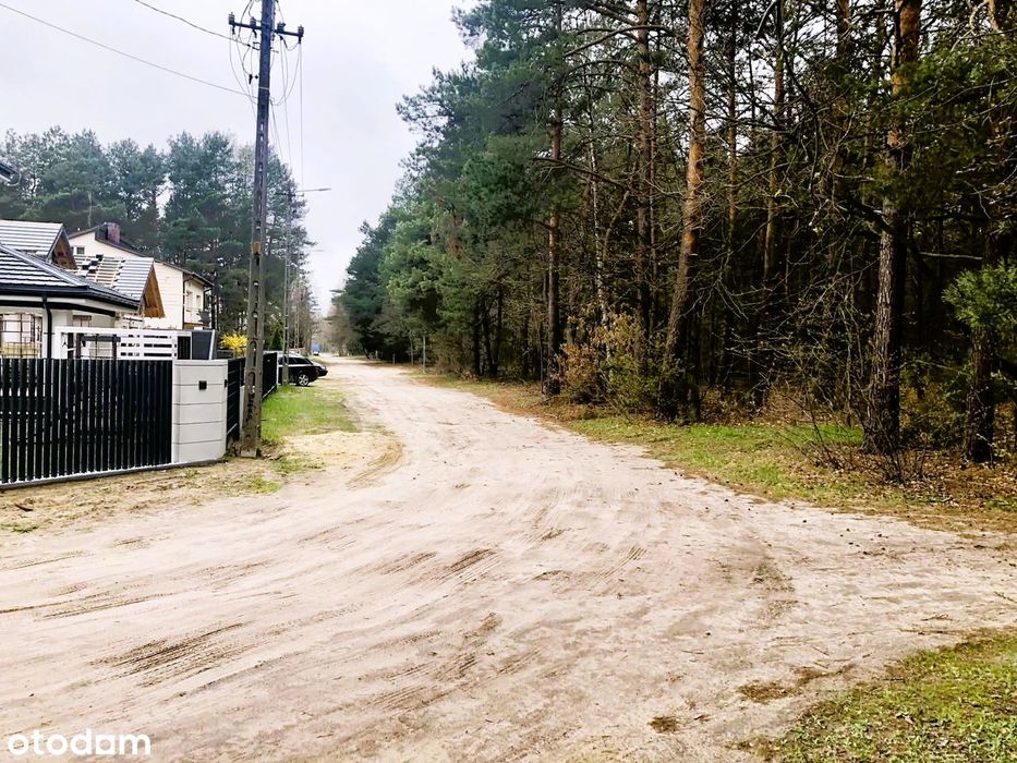 Działka budowlana + prywatny las | Łaskarzew | gotowa pod budowę