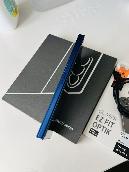 Samsung Galaxy Z Fold 7 256GB Azul - Fatura e garantia