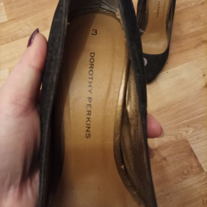 Szpilki czarne 35 Dorothy Perkins