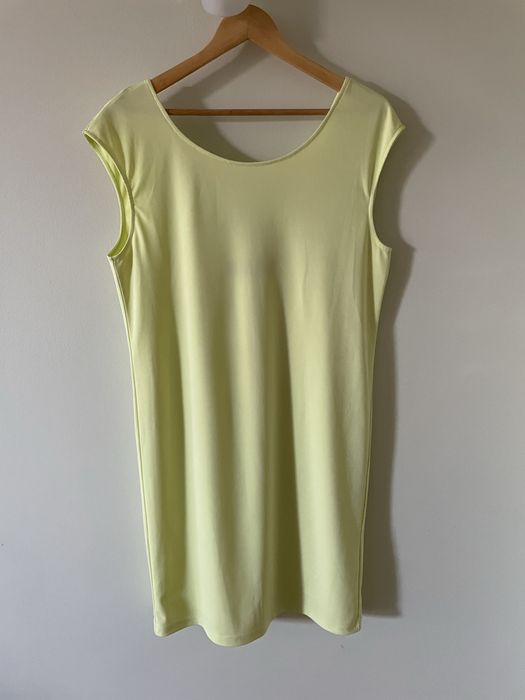 Sukienka reserved rozmiar 40 L lato cytryna zwiewna