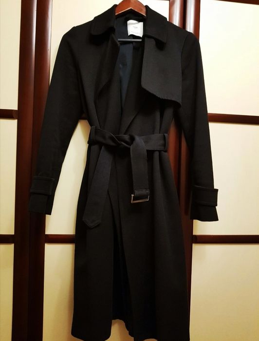 Пальто Mango чёрного цвета