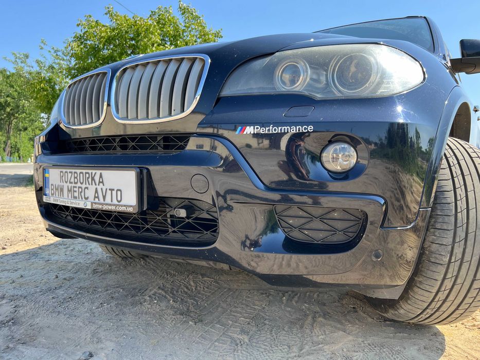 М Обвес БМВ Х5 Е70 Передний М бампер BMW X5 E70 задний обвіс Дорестайл