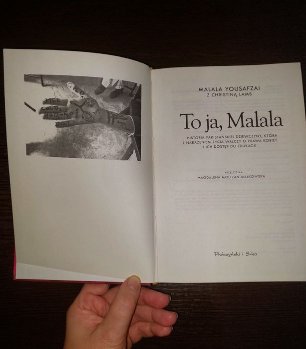Książka To ja, Malala