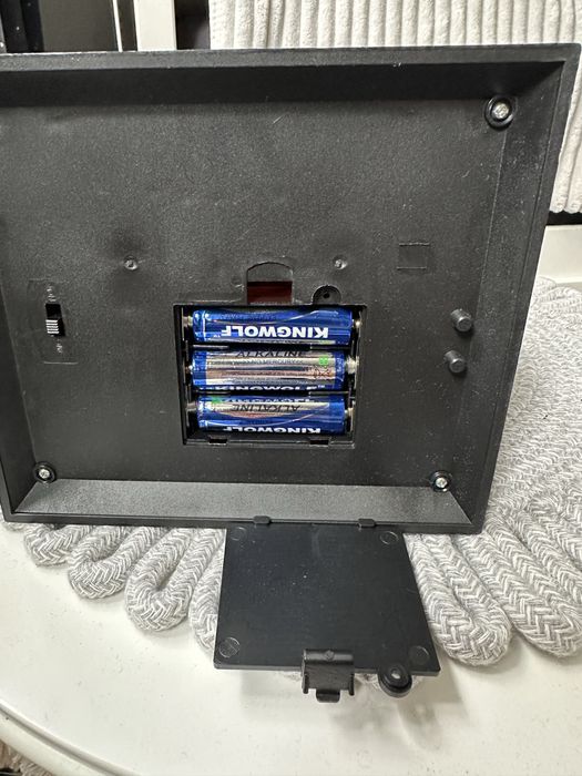 Kominek led czarny