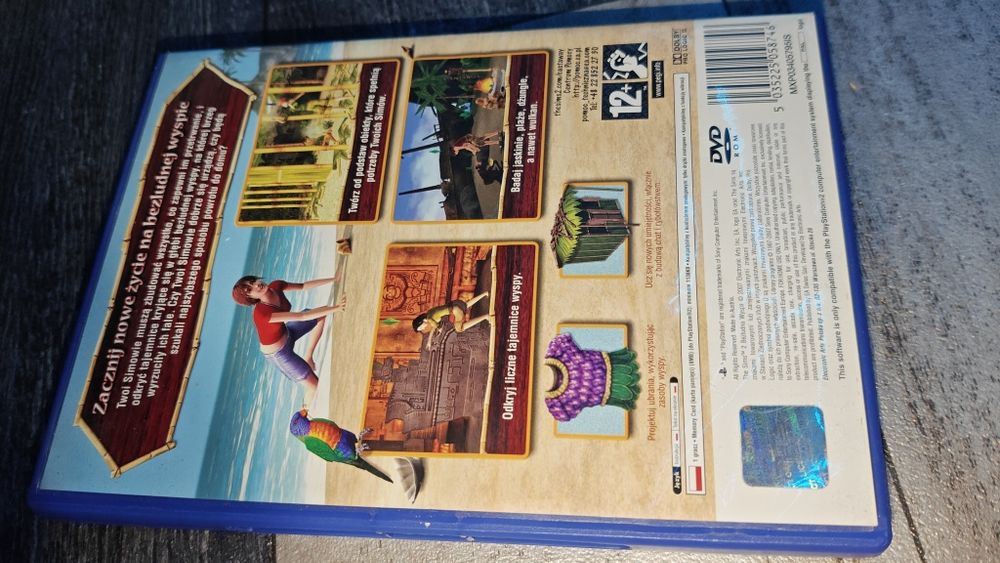Gra Sims bezludna wyspa wydanie premierowe  pl Sony PlayStation 2