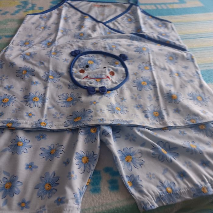 Pijama de manga curta