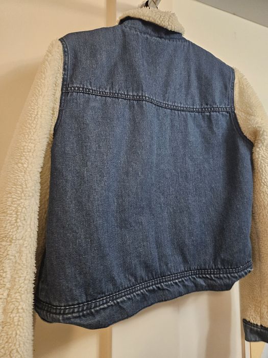 Kurtka jeansowa ciepła