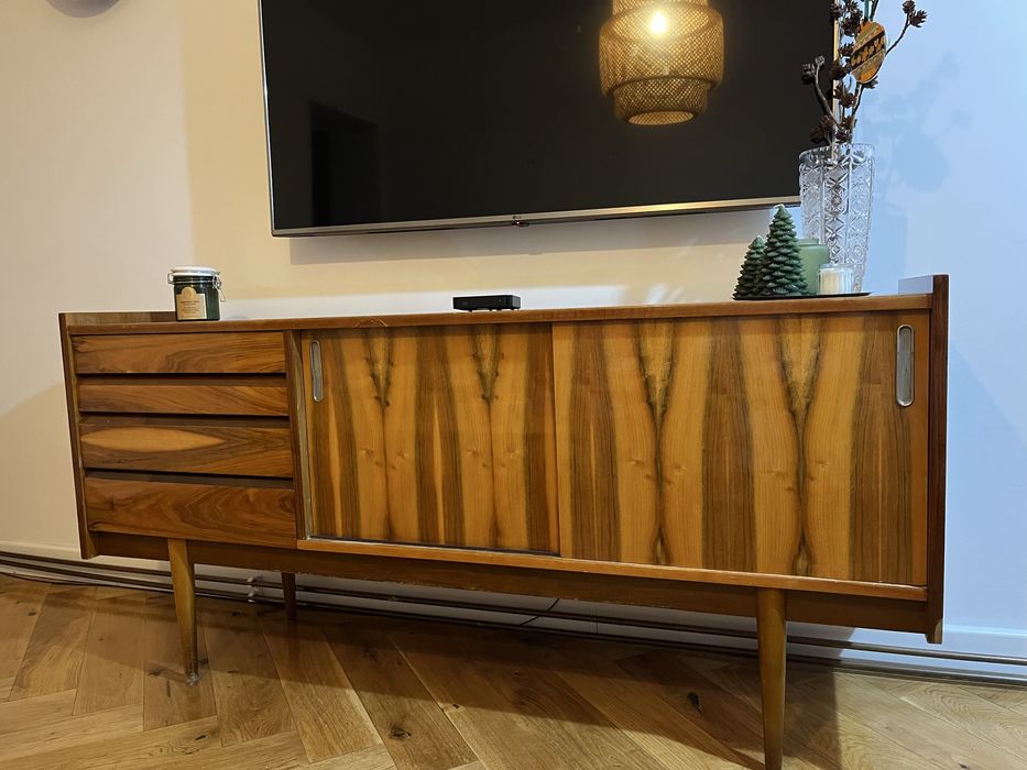 Bytomska Fabryka Mebli sideboard komoda design loft bauhaus mid cnt