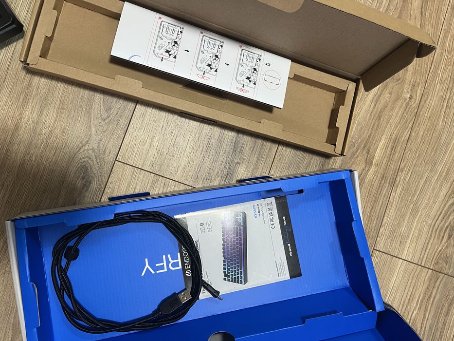 Klawiatura endorfy thock tkl wireless pudding