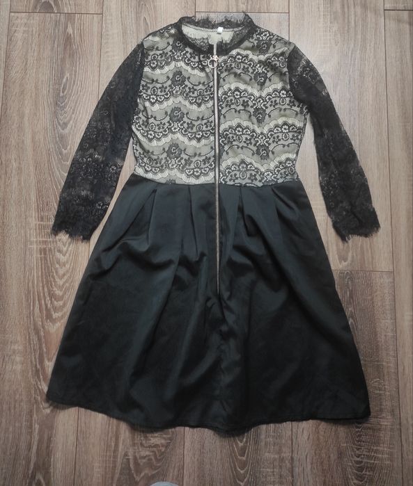 Sukienka koronkowa elegancka studniówka wesele xs/s