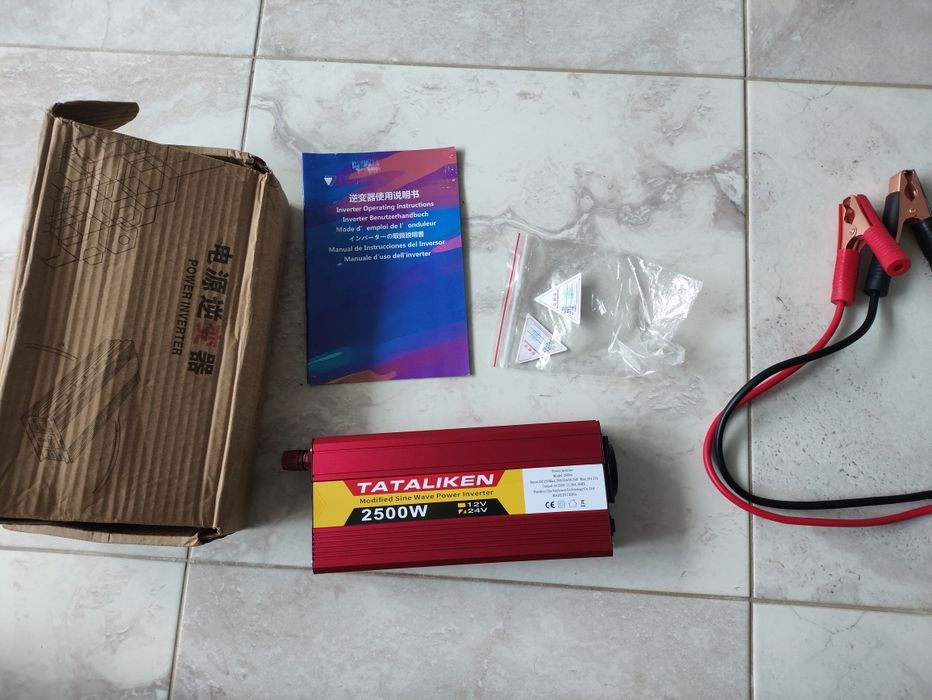 Продам lifepo4 на 25.6 в+ інвертор