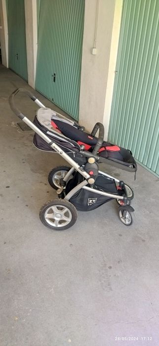 Carrinho de Bebê Zippy + Monocoque + Ovo