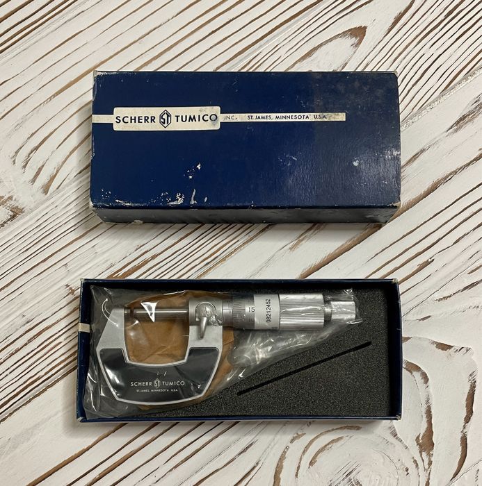 Микрометр гладкий 0-25мм 0,01мм Tumico, США