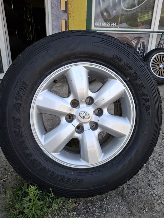 Диски с резиной R-17, 6*139.7 Toyota